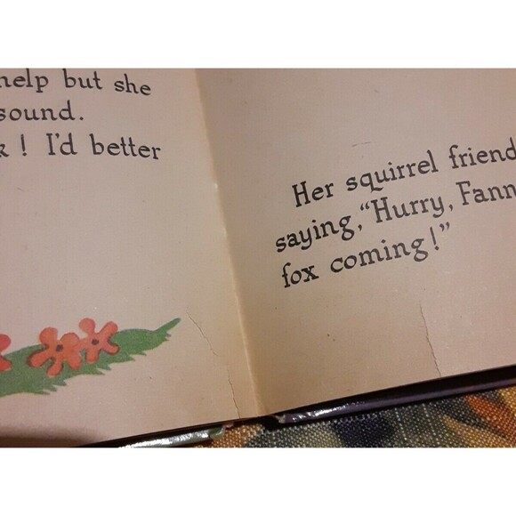 Vintage Fanny Forget By Jane Flory Tell A Tale Books 1946 Nice Condition USA - Picture 11 of 11